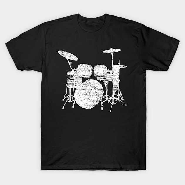 Drum Therapy Drum Set Gift Drummer Musician T-Shirt by Littlelimehead